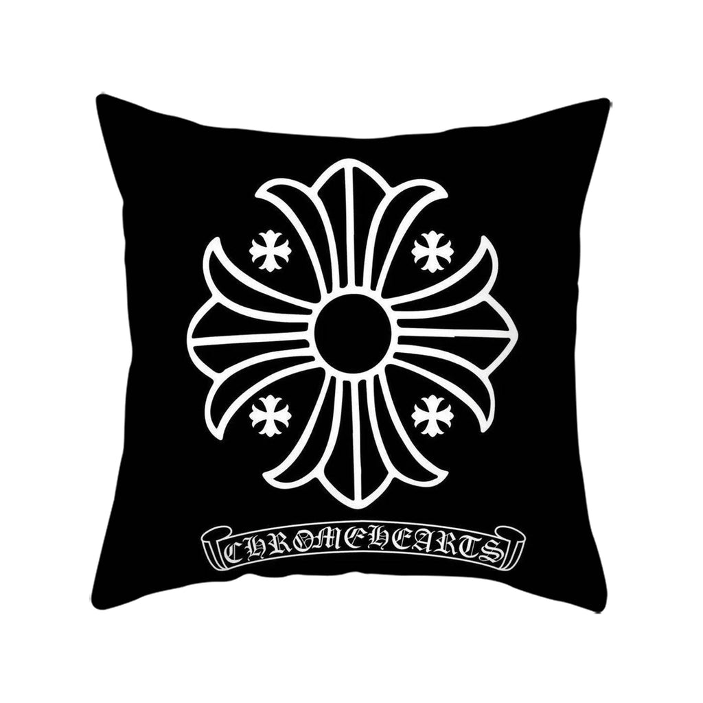 Chrome Hearts Throw Pillow