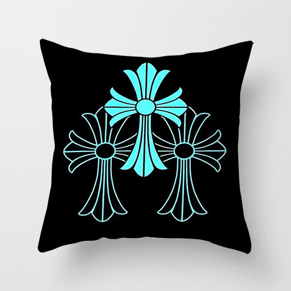 Chrome Hearts Throw Pillow
