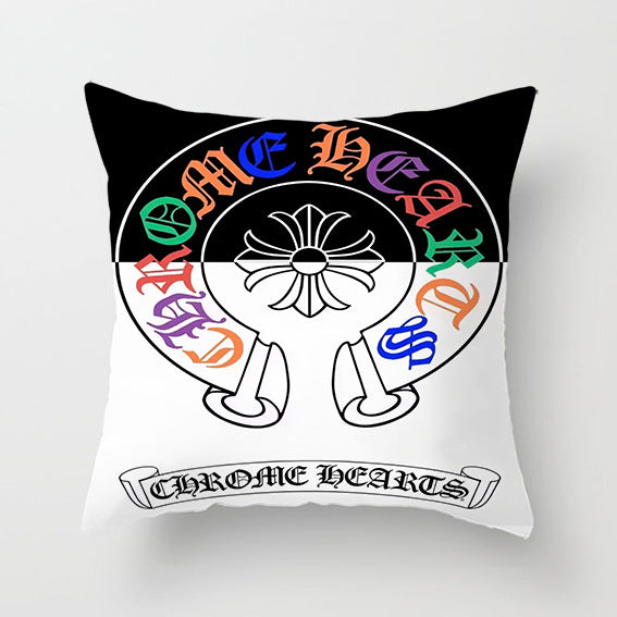 Chrome Hearts Throw Pillow