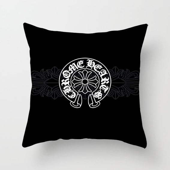 Chrome Hearts Throw Pillow