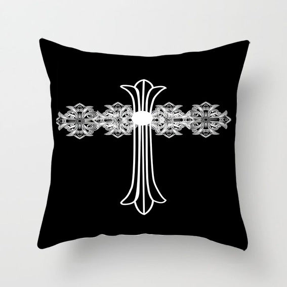 Chrome Hearts Throw Pillow