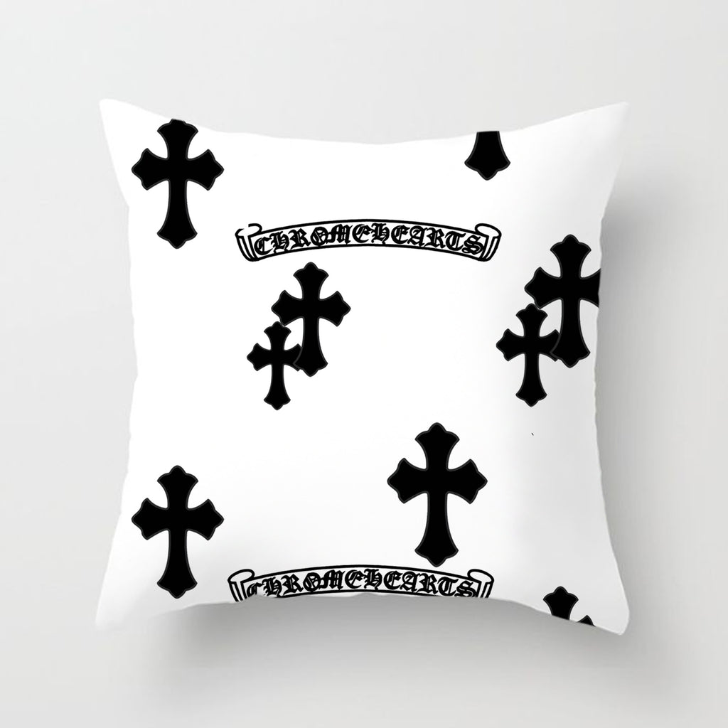 Chrome Hearts Throw Pillow