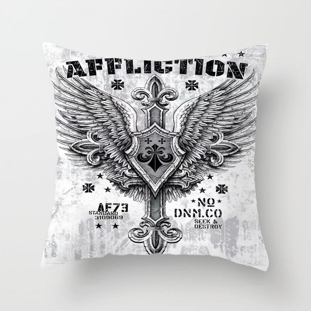 Chrome Hearts Throw Pillow