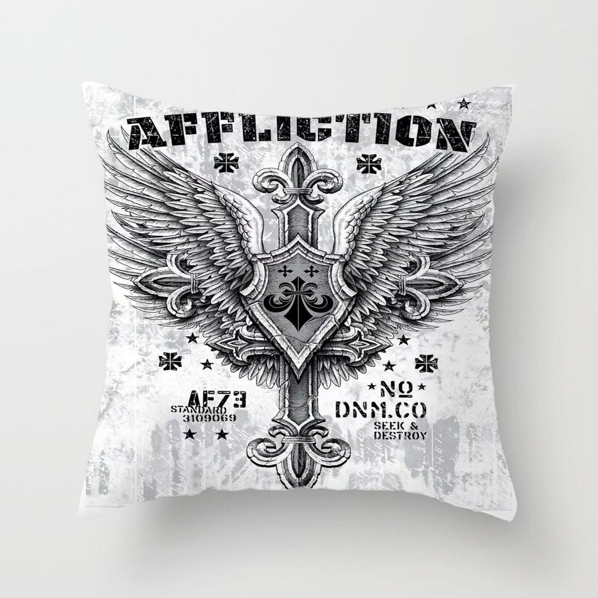 Chrome Hearts Throw Pillow