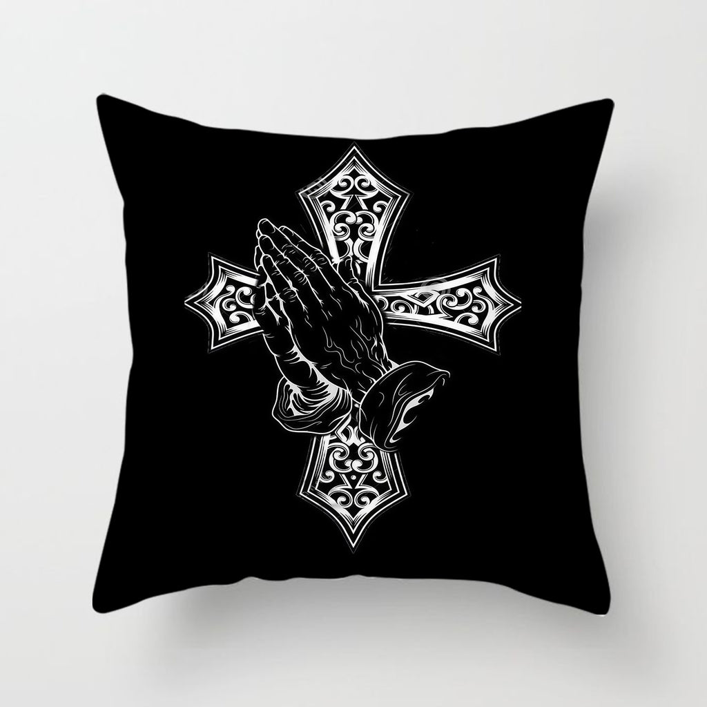 Chrome Hearts Throw Pillow