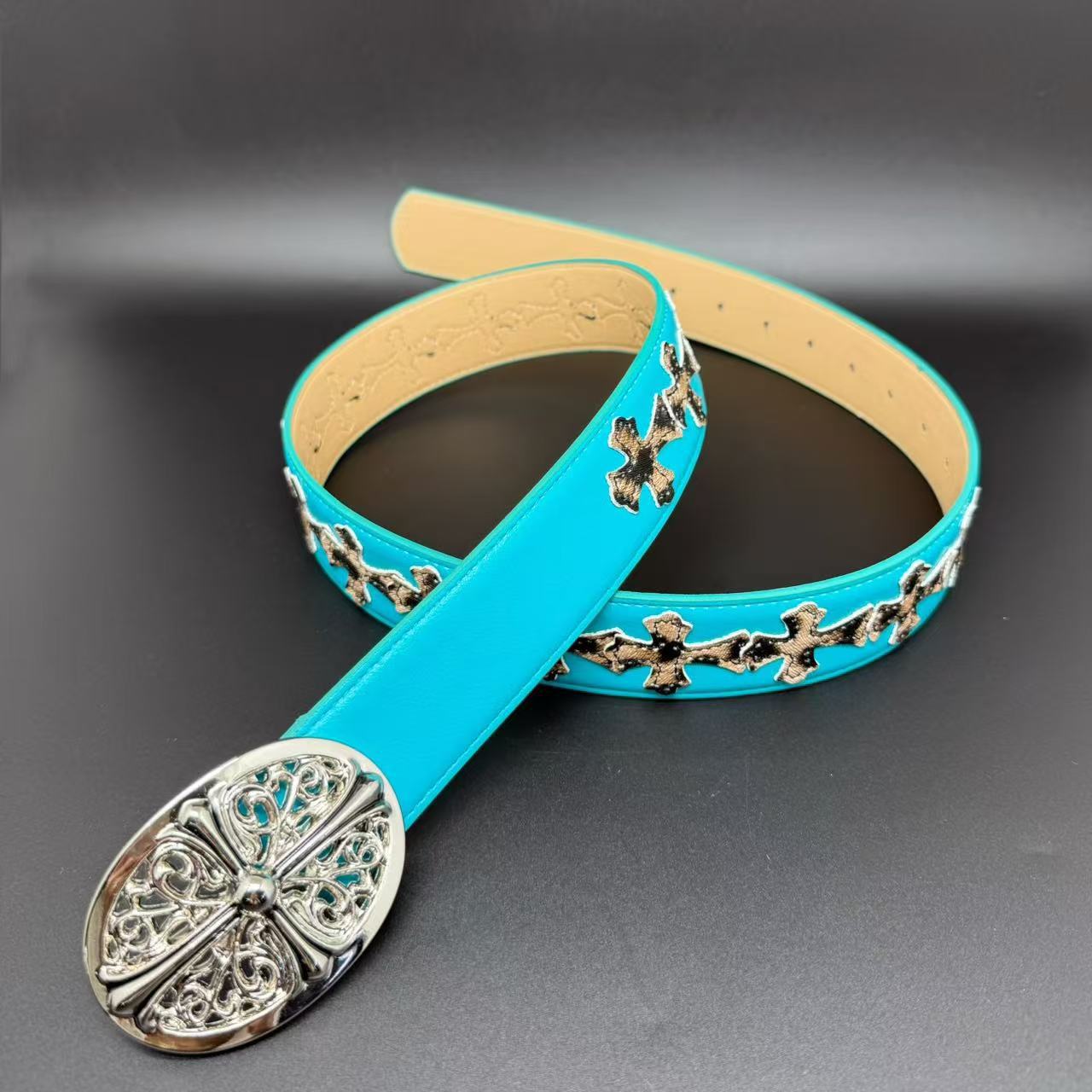 Chrome Hearts Cross Crow Classic Belt