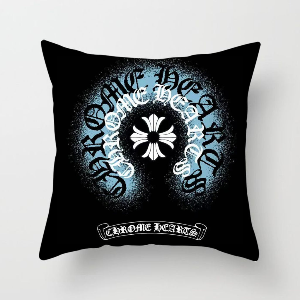 Chrome Hearts Throw Pillow