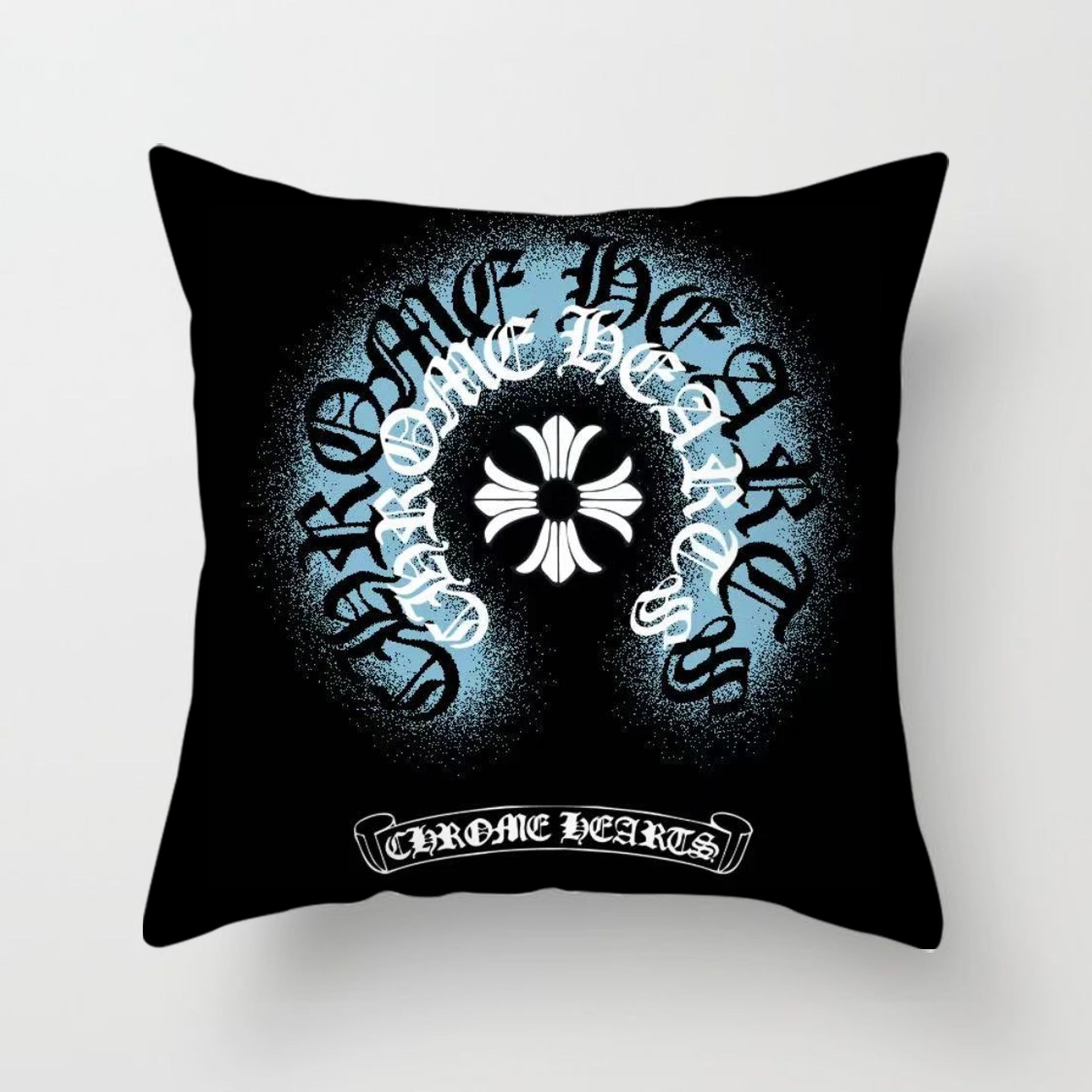 Chrome Hearts Throw Pillow
