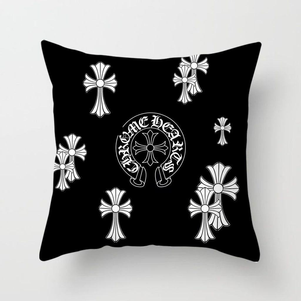 Chrome Hearts Throw Pillow