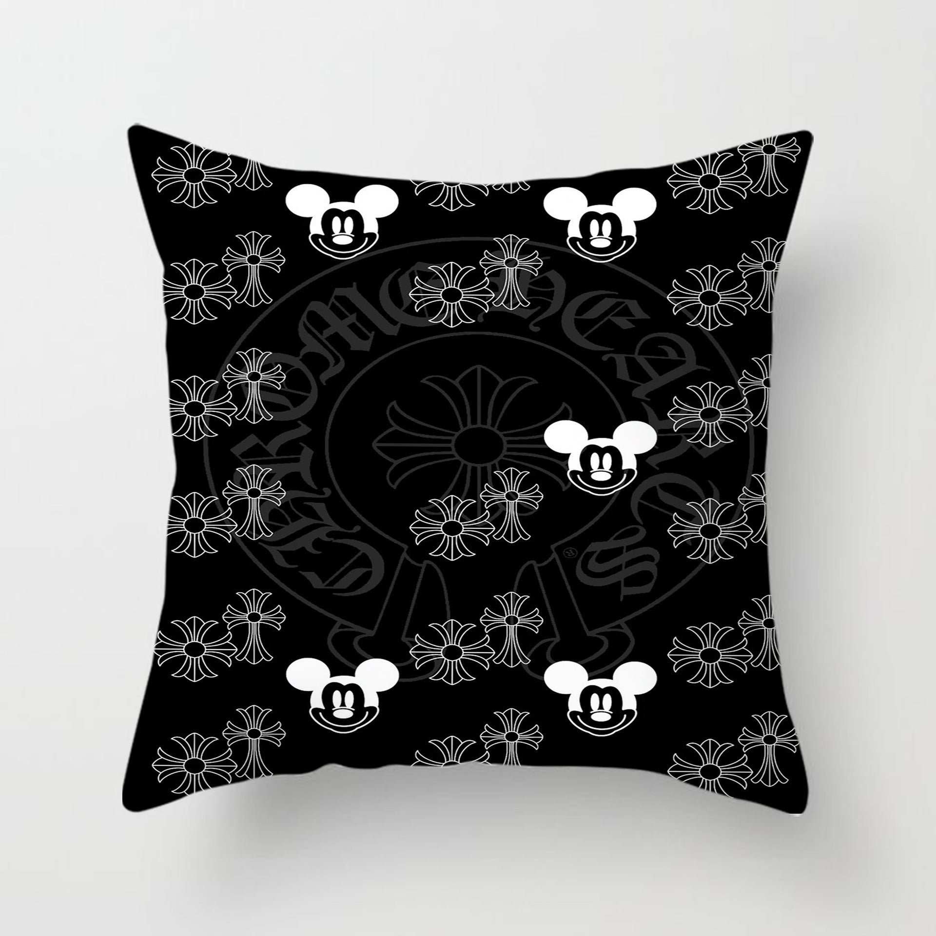 Chrome Hearts Throw Pillow