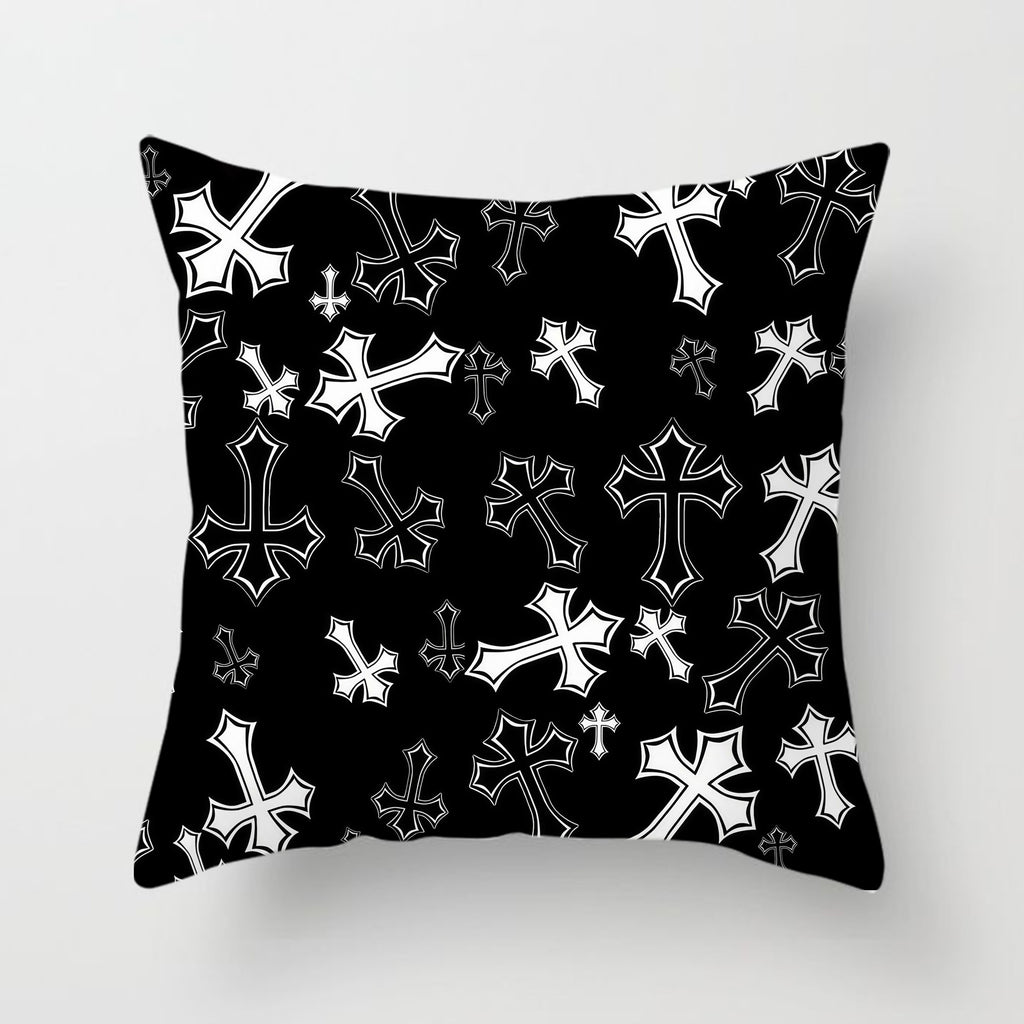 Chrome Hearts Throw Pillow