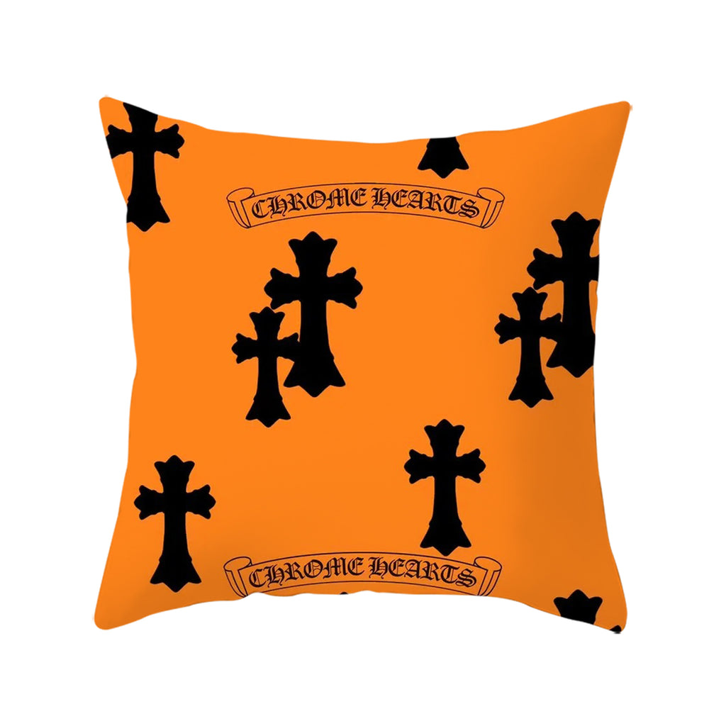 Chrome Hearts Throw Pillow