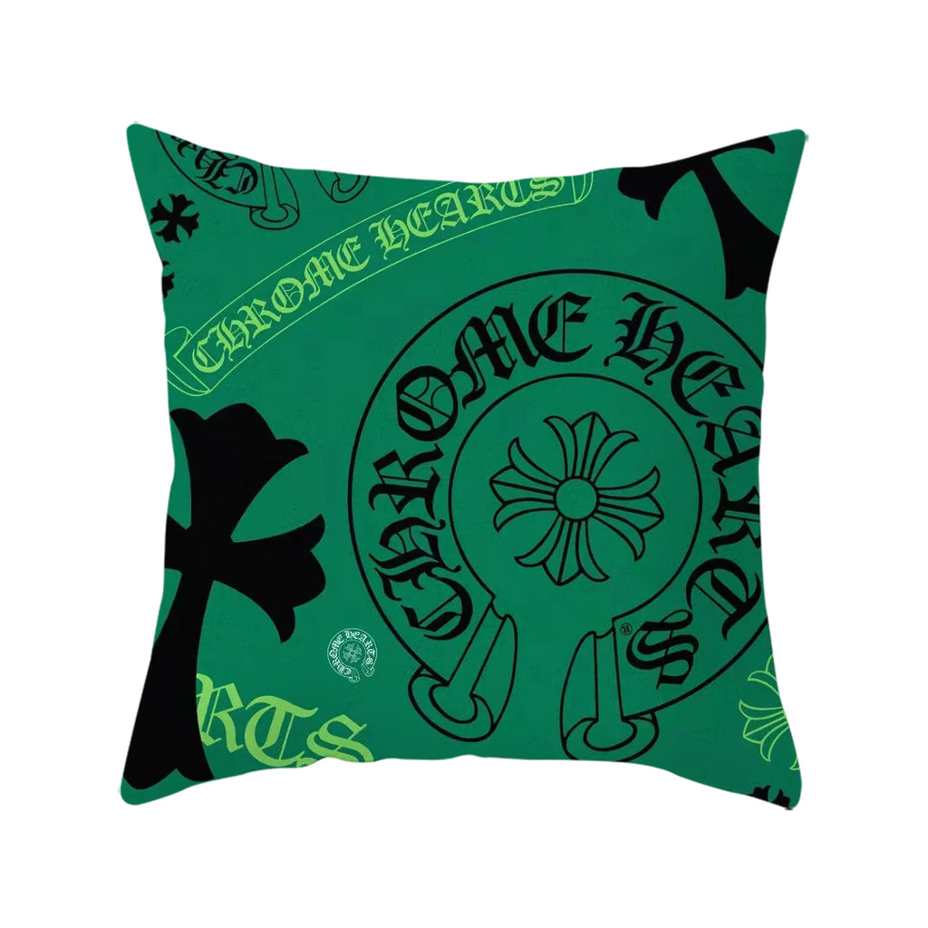 Chrome Hearts Throw Pillow