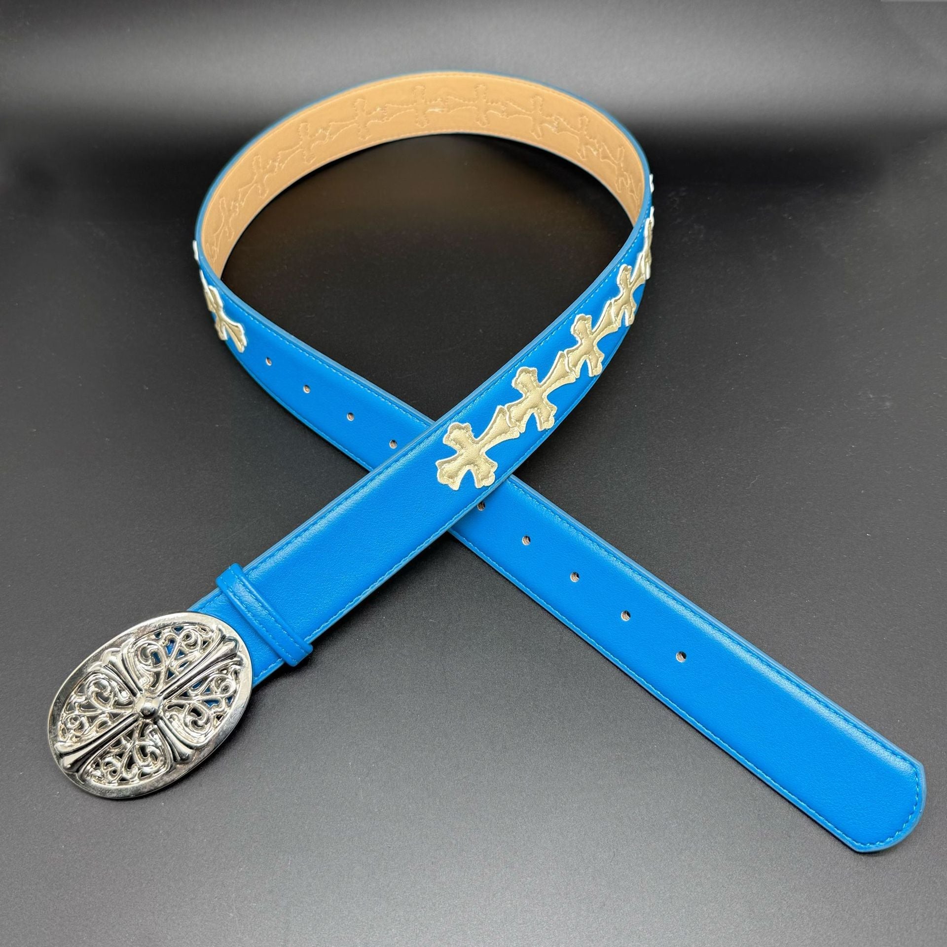 Chrome Hearts Cross Crow Classic Belt