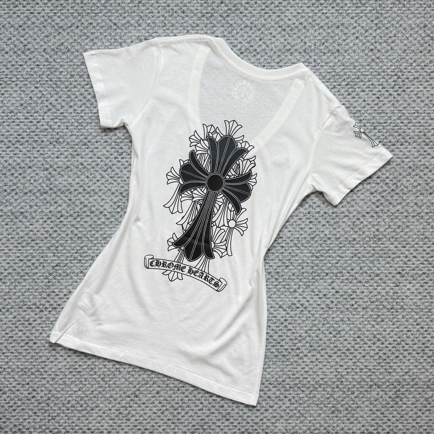 Chrome Hearts New V Nceck Women T-shirts