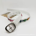 Chrome Hearts White Cross Color Belt